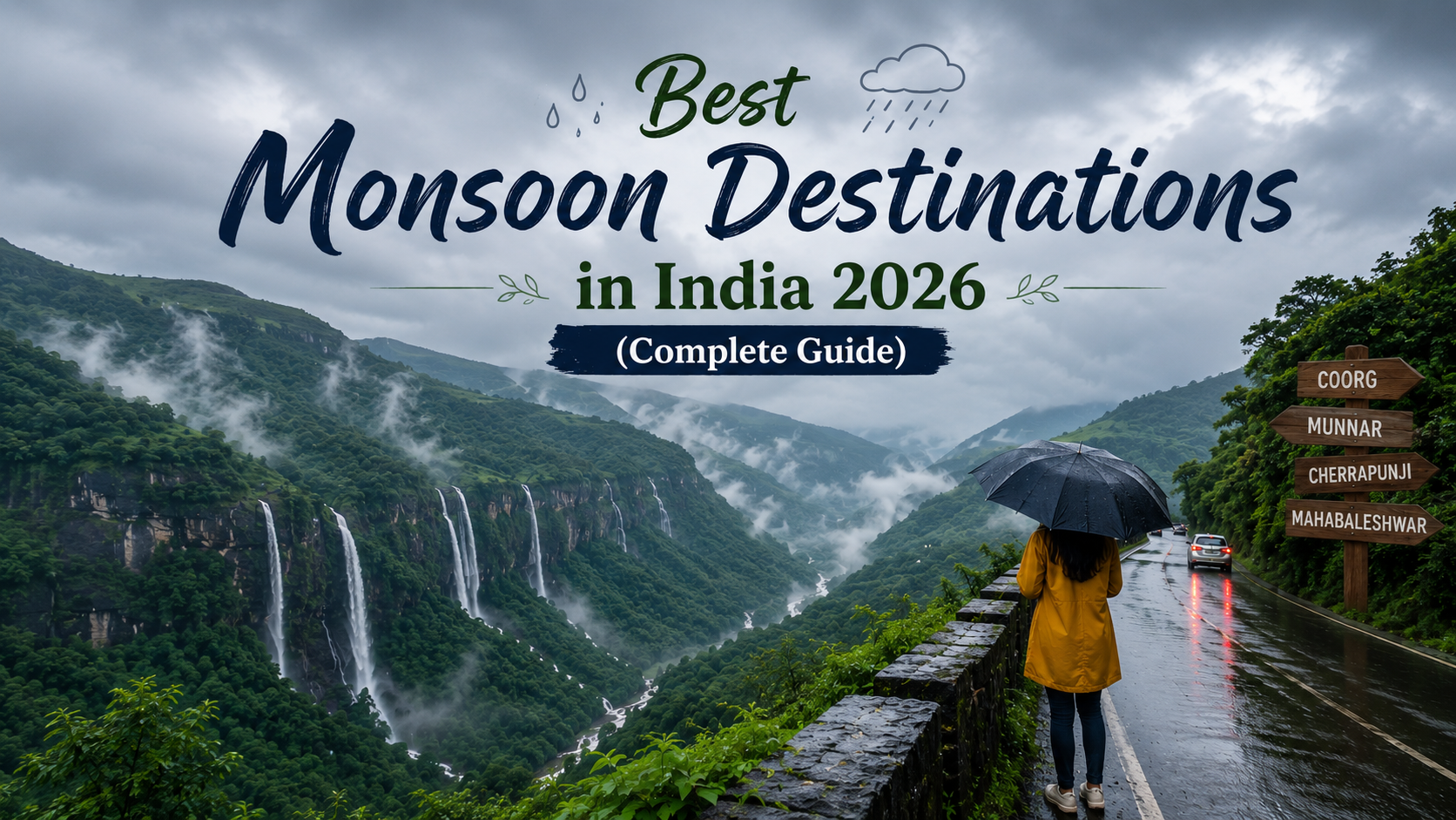 Best Monsoon Destinations in India 2026 (Complete Guide) blog