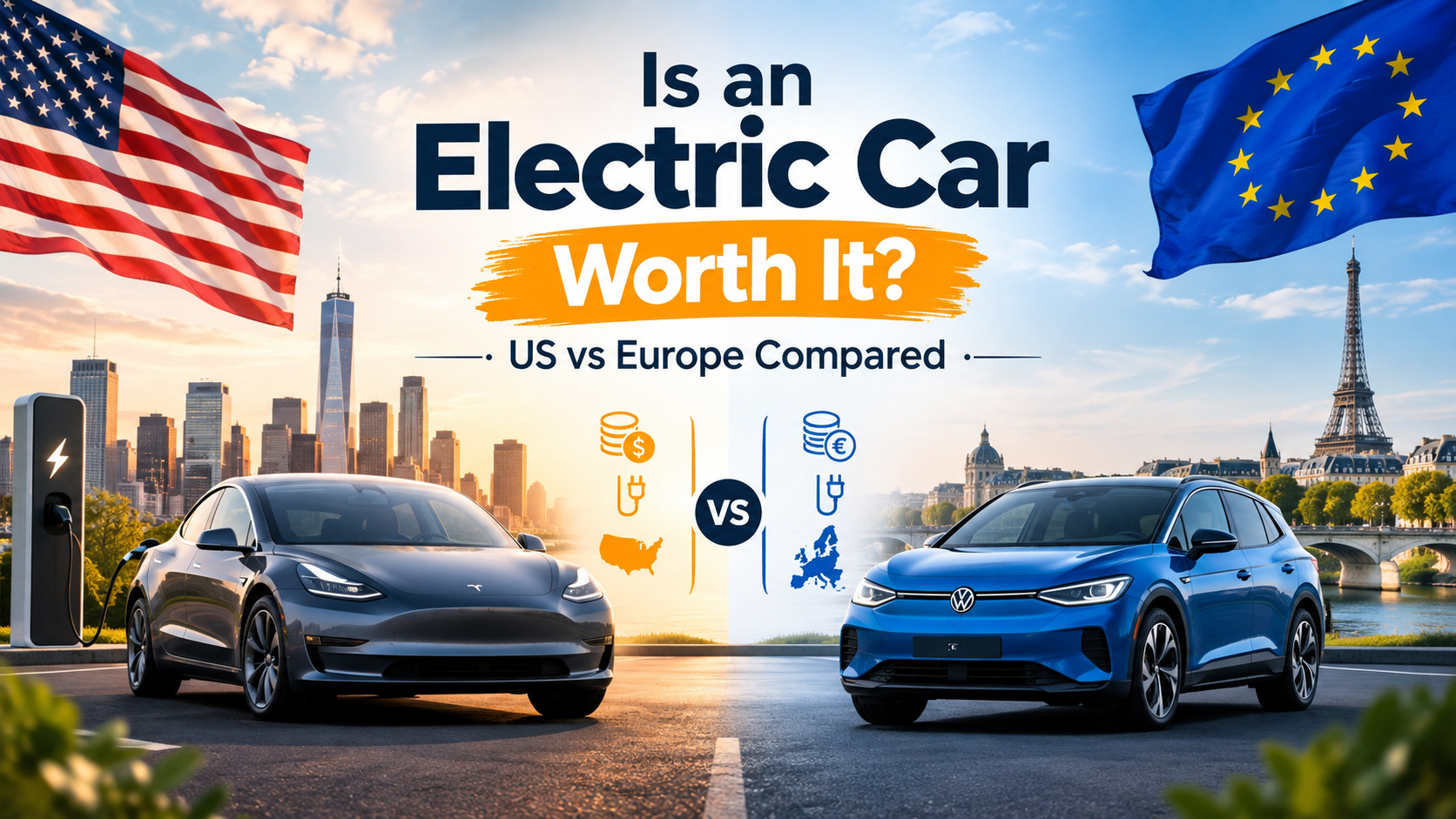 Is an Electric Car Worth It? US vs Europe Compared blog