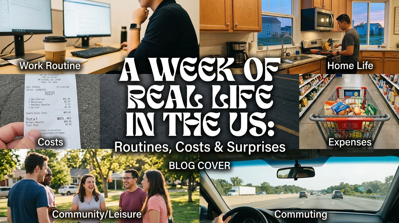 A Week of Real Life in the US: Routines, Costs & Surprises