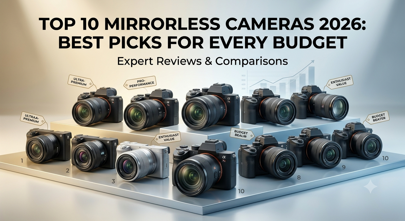 Top 10 Mirrorless Cameras 2026: Best Picks for Every Budget blog