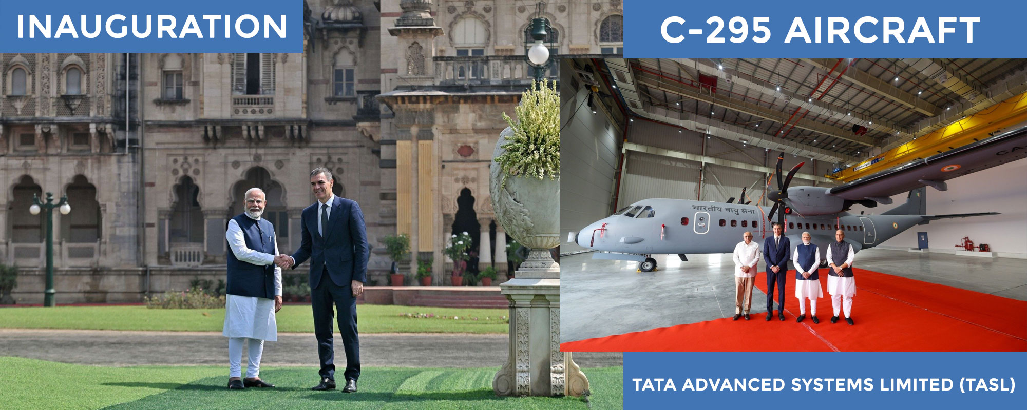 PM Modi, Spain’s PM Pedro Sánchez inaugurated TATA-Airbus factory