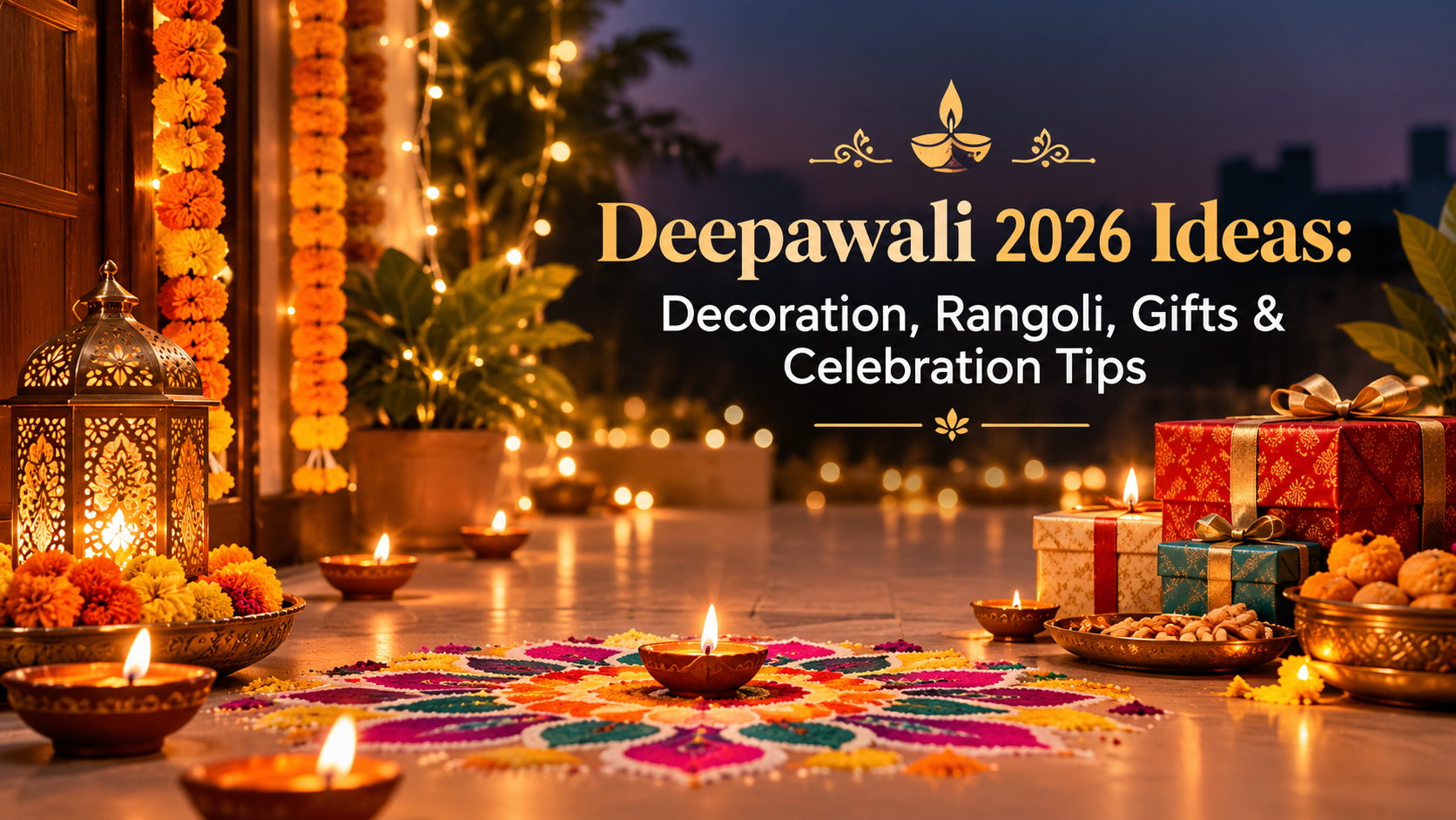 Deepawali 2026 Ideas: Decor, Gifts, Rangoli, Sweets & Eco-Friendly Celebration Tips blog