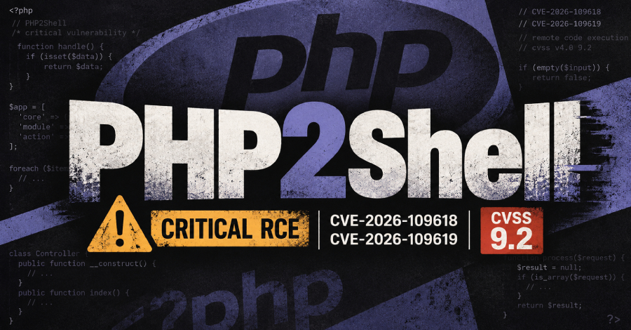 PHP2Shell: Two Critical Unpatched RCE Flaws Trigger Emergency Security Alert blog
