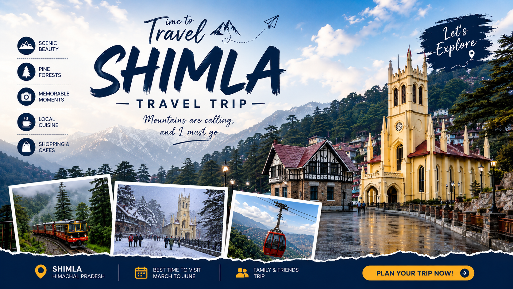 Shimla Itinerary for South Indian Tourists: A Complete 5-Day Guide to the Queen of Hills blog