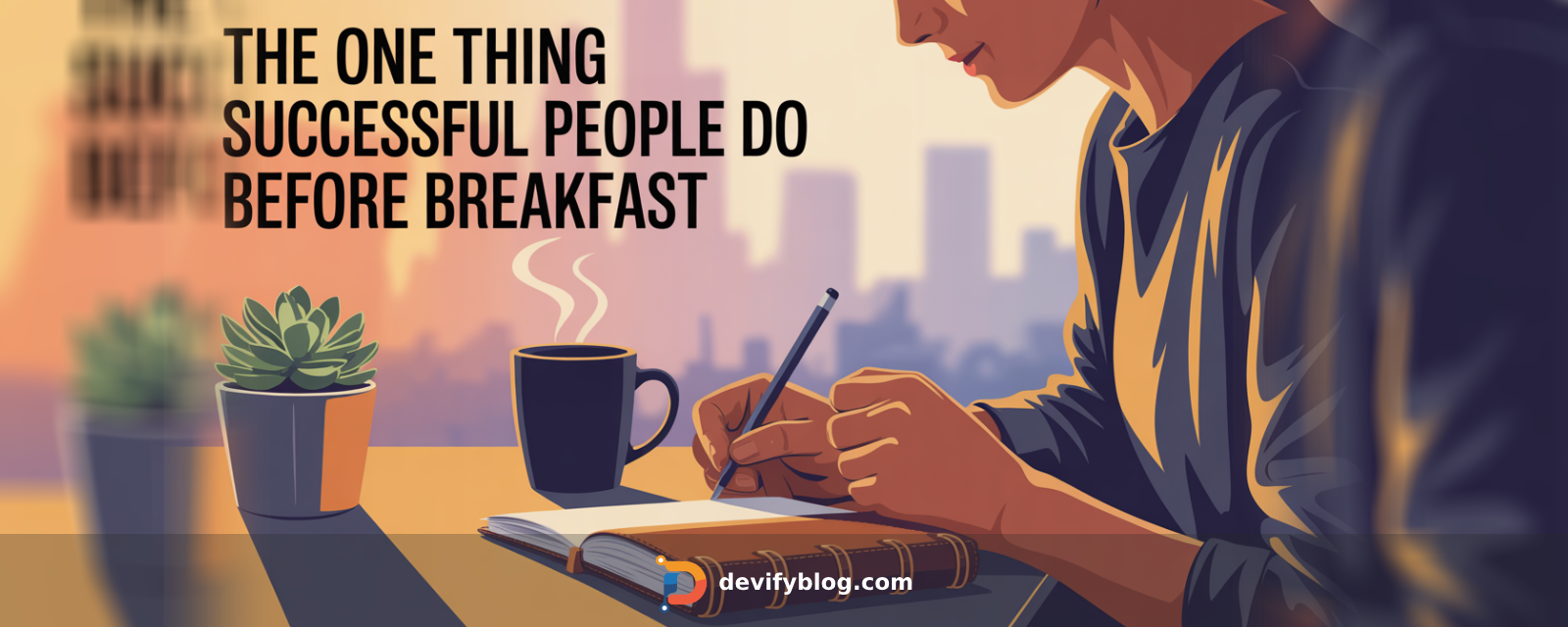 The One Thing Successful People Do Before Breakfast