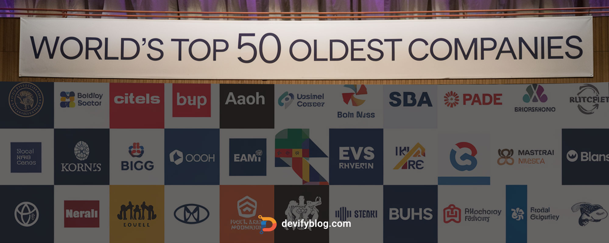 world top 50 oldest Companies