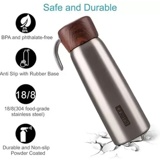 FLANKER flask-water-bottle-silver-12 hour-hot