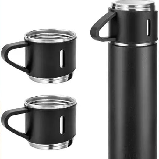 URBANHUDA Vacuum Insulated Flask set 3Cup set for Hot