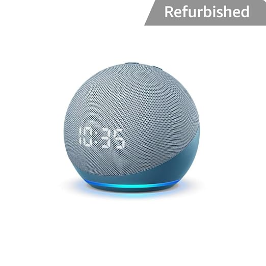 Certified Refurbished Echo Dot (4th Gen, 2020 release)